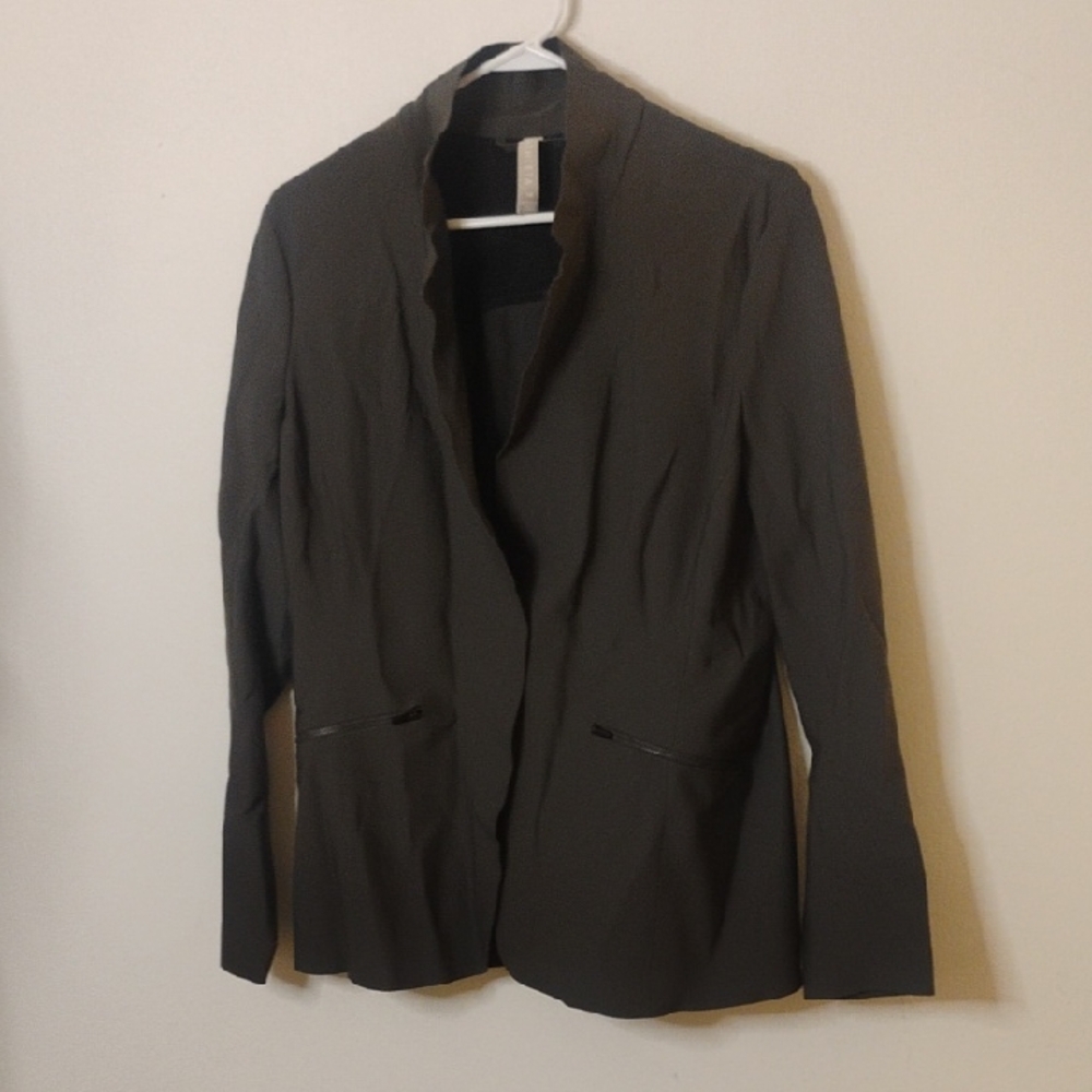Athleta Women's Gray Blazer Size 14
